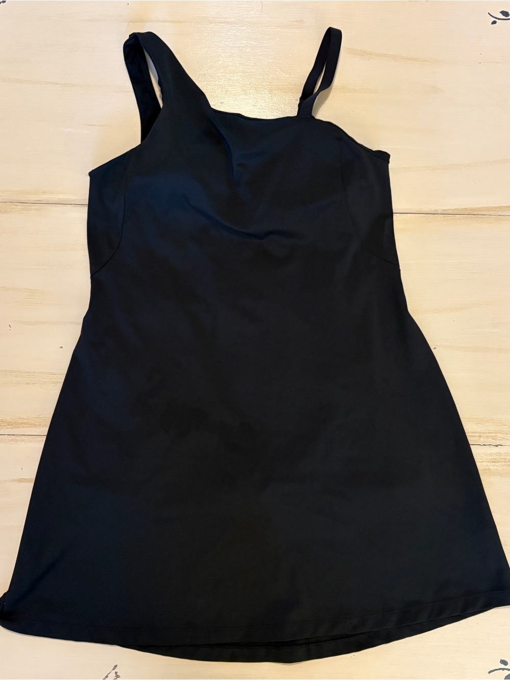 Avia Black Mini Athletic Tank Dress